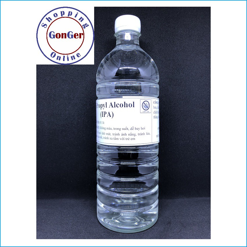 Cồn IPA | Iso Propyl Alcohol | IPA tech Korea, Taiwan, Japan | C3H8O | GonGer Shopping Online