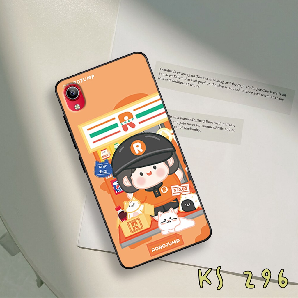 Ốp lưng Vivo Y91c - Vivo Y93 - Ốp in hình Ngân hà &amp; RoroJump siêu đẹp