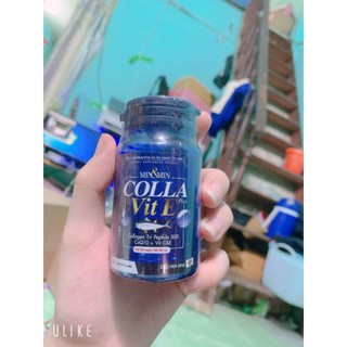 Viên trắng da cà hồi Colla VitE 30 viên