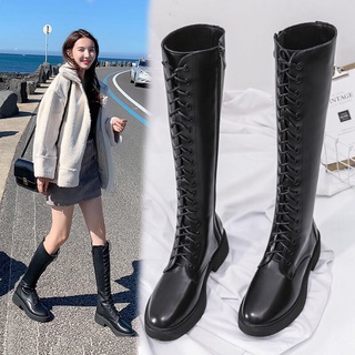 Boots đùi ulzzang khoá sườn