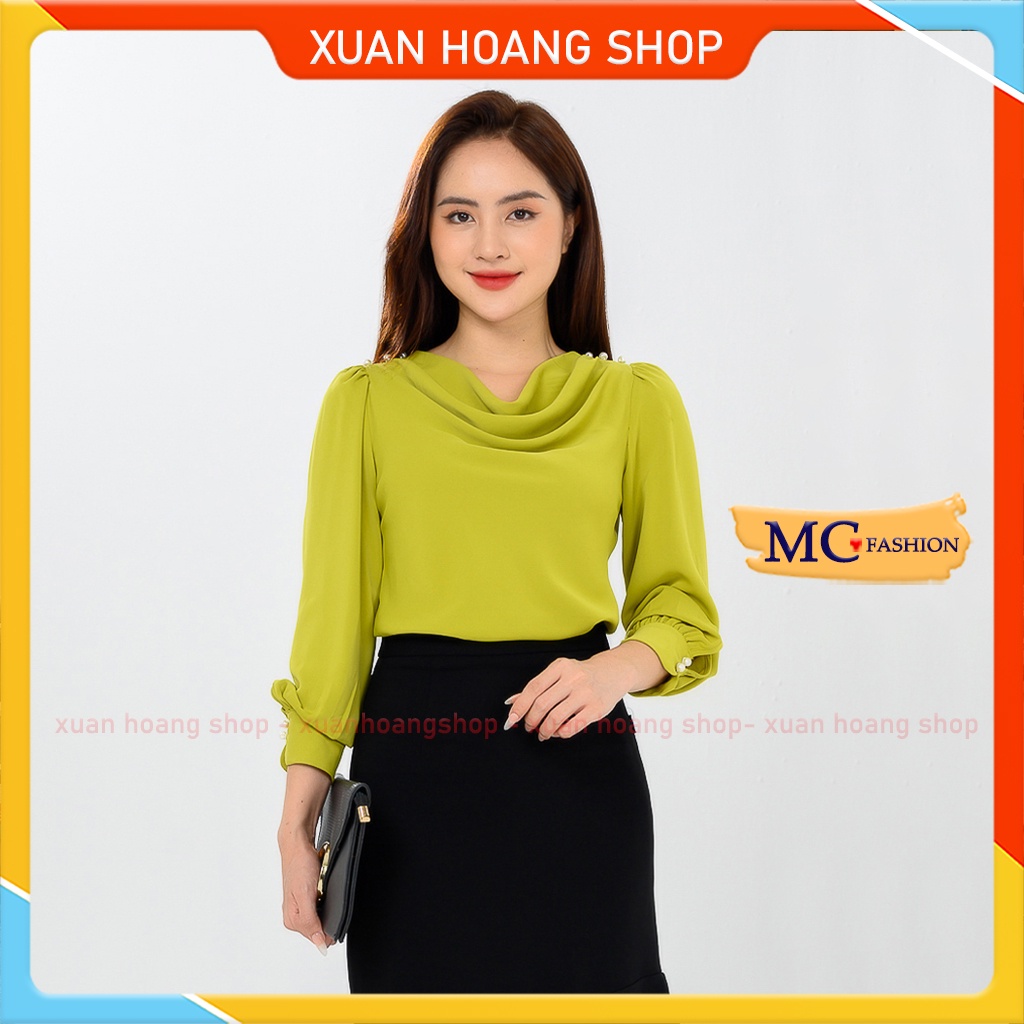 Áo Sơ Mi Nữ Dài Tay Công Sở Đẹp Mc Fashion Ta1125