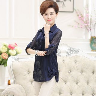Áo sơ mi lụa Quảng Châu