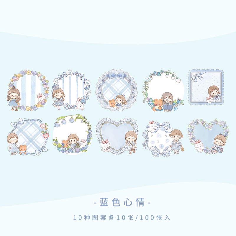 Sổ Tay Ghi Chú DIY Chống Dính Kiểu Nhật Bản Dễ Thương