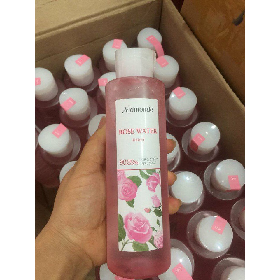 Nước hoa hồng Mamonde Rose Water Toner 250ml