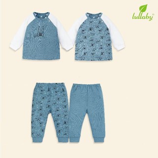 Lullaby Bộ Tay Dài RAGLAN Bé Trai INT
