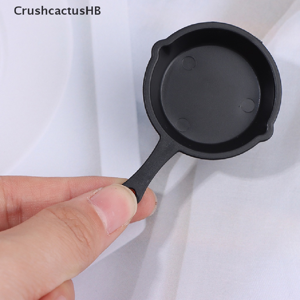 [CrushcactusHB] Creative Mini Pan Doll House Kitchen Small Frying Pan Casserole Accessories Hot Sell