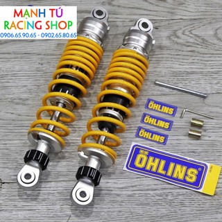Phuộc ohlins gắn wave,sirius tăng chỉnh thật