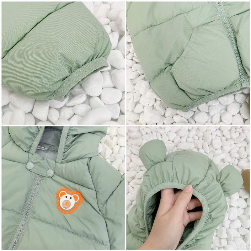_Áo phao phát sáng cho bé trai/gái 11 đến 22kg