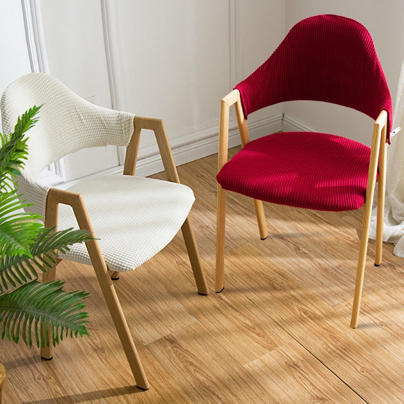 Vỏ Bọc Ghế Ngồi Bàn Ăn Hình Chữ A Thiết Kế Đục Lỗ Độc Đáo Tiện Dụng Cho Gia Đình