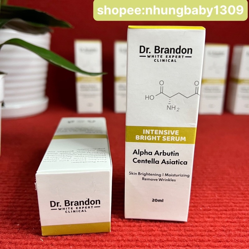 Serum Alpha Arbutin + Cantella Asiatica trắng da mờ nám,chống lão hoá da