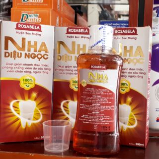 Nước súc miệng Nha Diệu Ngọc 200ml