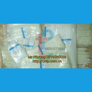 Dây rút nhựa - trắng, đen 3x100 HÀNG ĐỦ LY, ĐỦ SỢI (chiều ngang 2.5 mm)/100 sợi/bịch. CHỐNG TIA UV (ĐÃ TEST TẠI KT3)