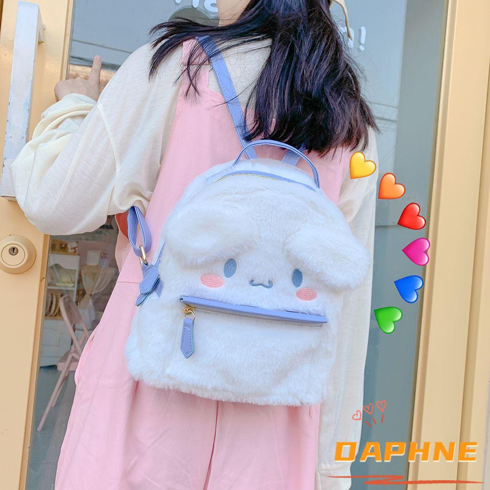 ♫Daphne♫ Túi Đeo Chéo Hình Thú Nhồi Bông Dễ Thương Hoạt Hình