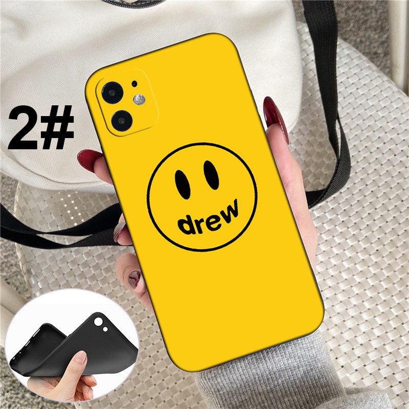 iPhone XR X Xs Max 7 8 6s 6 Plus 7+ 8+ 5 5s SE 2020 Soft Silicone Cover Phone Case Casing GR44 DREW HOUSE