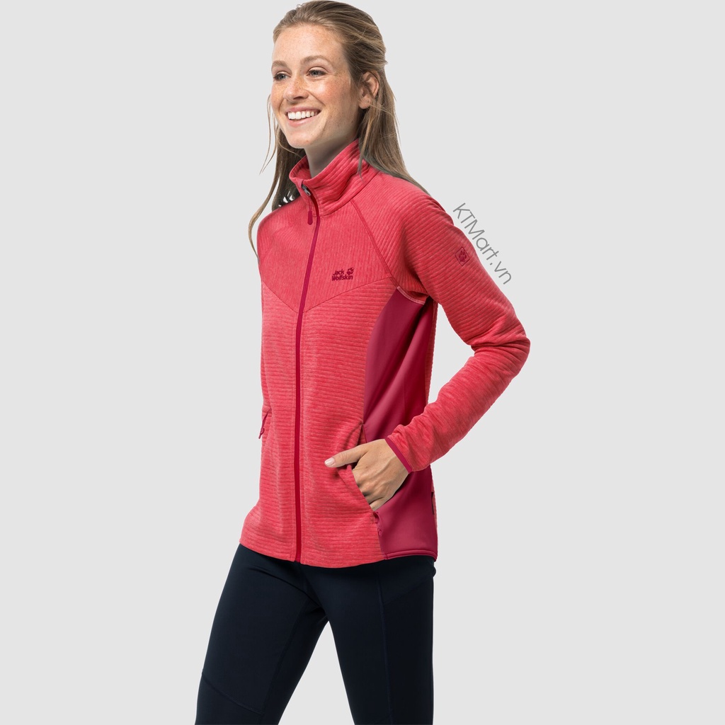 Áo khoác nỉ Jack Wolfskin Active Tongari W Fleece Jacket Women 1709401 size S, M, L