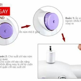 COMBO MÁY MAY MINI VÀ HỘP KIM CHỈ ĐA NĂNG