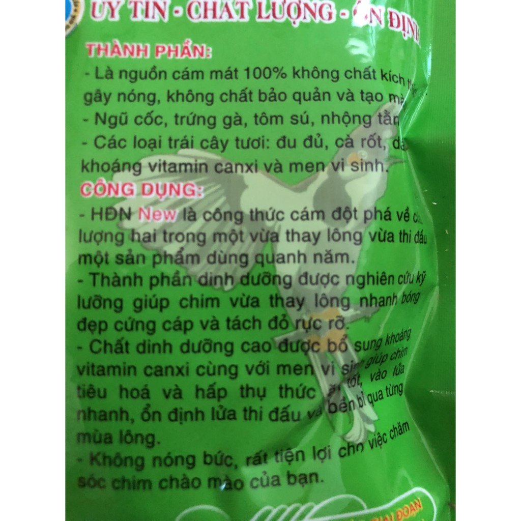 Cám chim chào mào dinh dưỡng cao cấp Hiệp Đồng Nai Cám New ( Dưỡng và Thi Đấu ) gói 200g Phụ kiện Kabosa