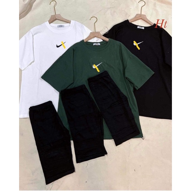 Sét áo phẩy nhỏ quần legging H2S769