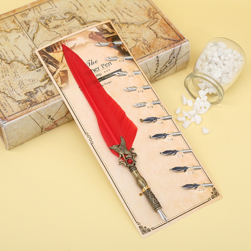 Bộ Bút Chấm Kèm 10 Ngòi Thay Thế