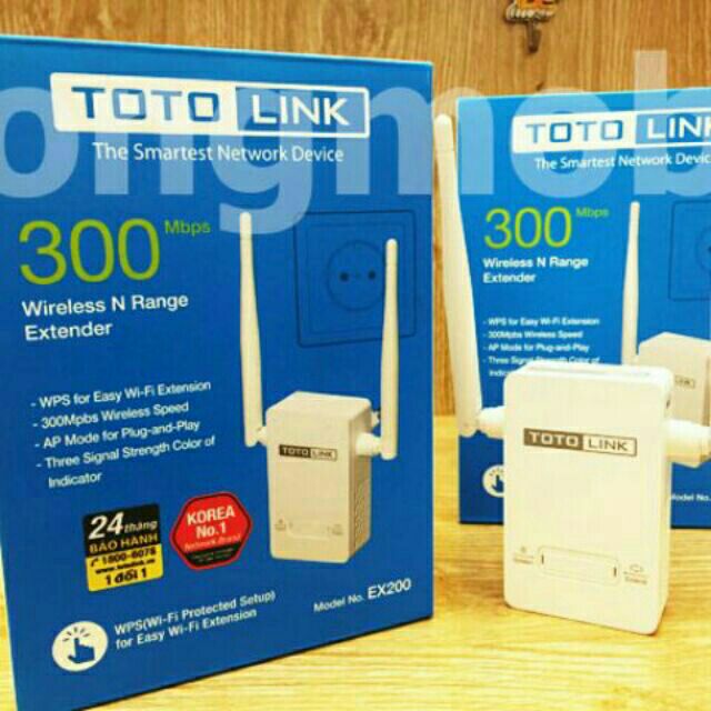 Totolink EX200 - Bộ Mở Rộng Sóng Wifi Chuẩn N