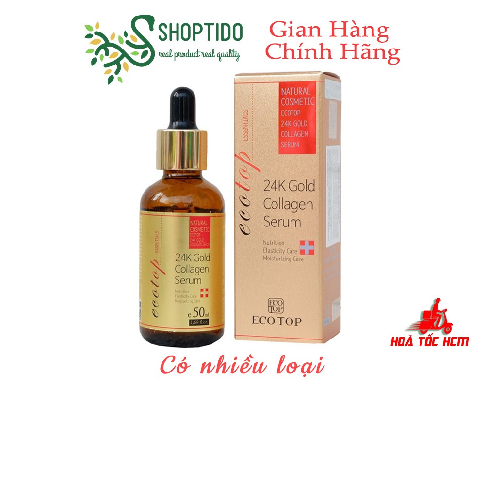 Serum EcoTop Essentials For Trouble Skin dưỡng da, phục hồi, chống lão hóa 50ml chính hãng Hàn Quốc NPP Shoptido