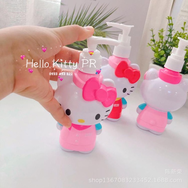 Bình chiết dung dịch Hello Kitty