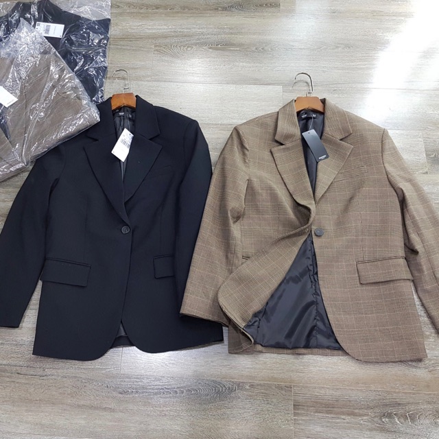 Áo blazer phom rộng