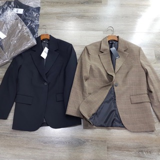 Áo blazer phom rộng