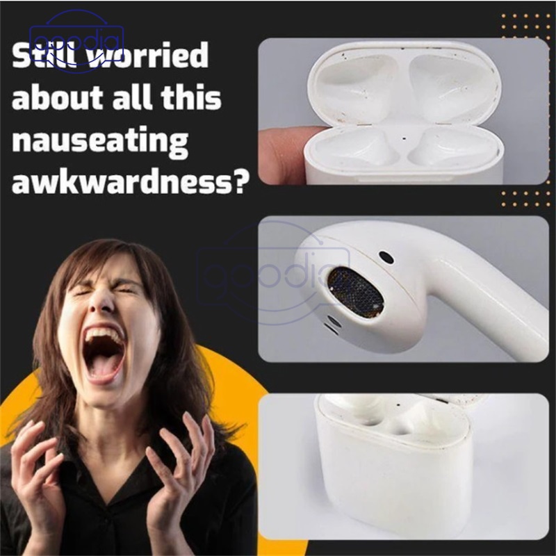 Bộ dụng cụ vệ sinh Bút làm sạch lỗ tai nghe Bluetooth cho Airpods Pro 1 2 Huawei Samsung MI