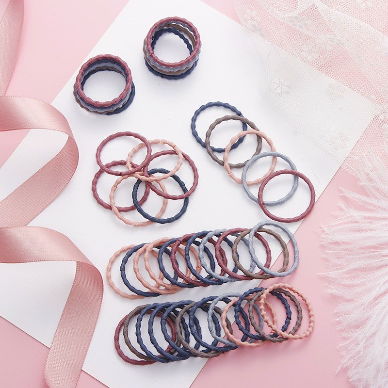 Combo 50 cột tóc cá tính co giãn KTF444