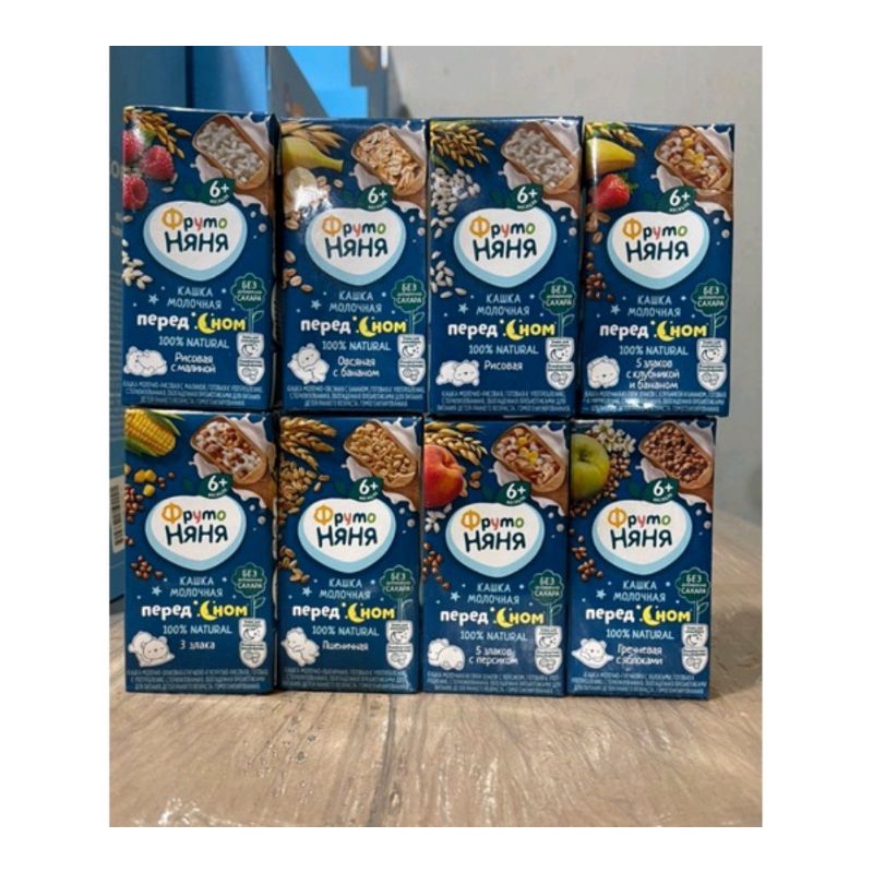Sữa nước fruto nga mẫu mới cho bé date T03/2024