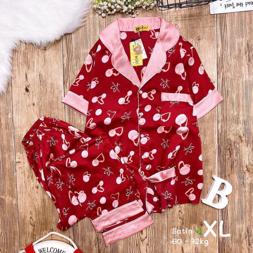 Đồ bộ Pijama Satin Bigsize XL TNQD ( 62-72kg) | BigBuy360 - bigbuy360.vn