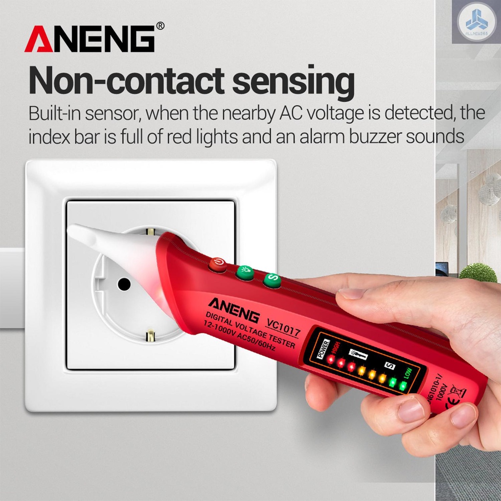 Bút Thử Điện Thông Minh ANENG VC1017 AC NCV Chất Lượng Cao VN26