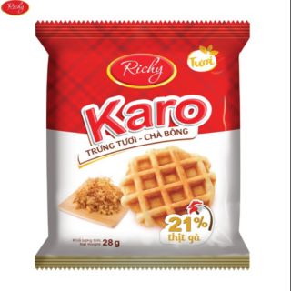 Bánh trứng tươi - Chà Bông Karo