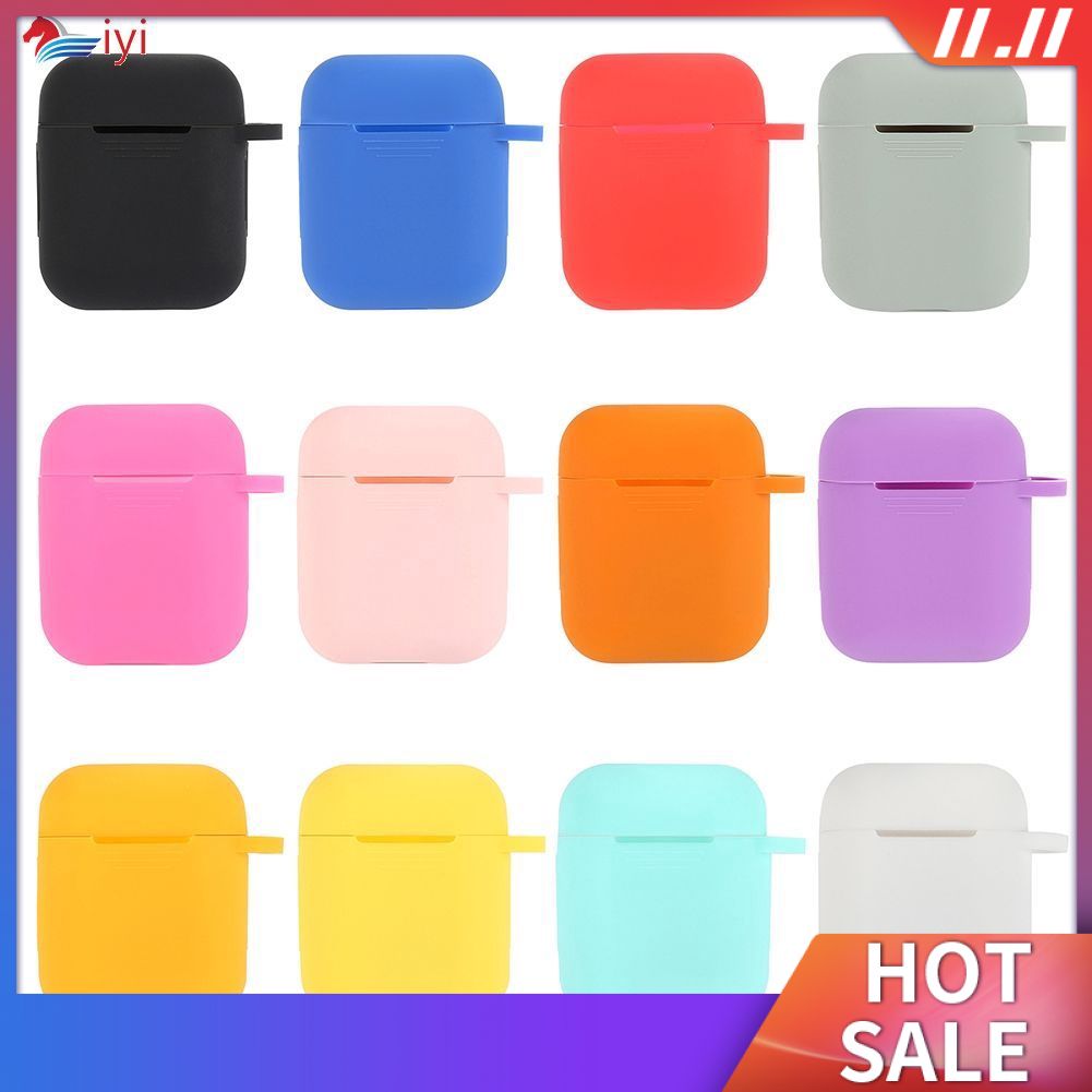 Vỏ silicone bọc hộp sạc đựng bảo vệ tai nghe Airpods | BigBuy360 - bigbuy360.vn