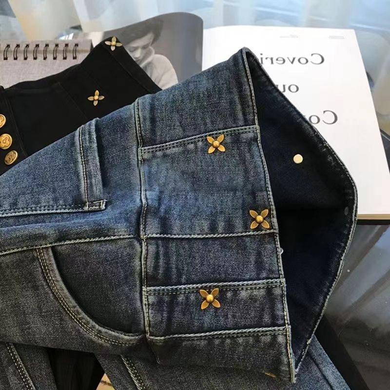 Quần Jean Nữ Dáng Bút Chì Co Dãn Thời Trang