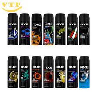 Bộ 3 chai xịt khử mùi Axe nam mùi ngẫu nhiên