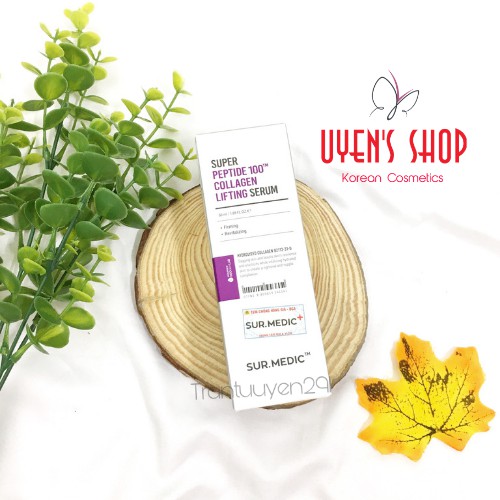 Tinh Chất/ Kem dưỡng Giúp Săn Chắc Da ngăn ngừa Chảy Xệ Sur.Medic+ Super Peptide100™ Collagen Lifting Serum/Cream 50ml