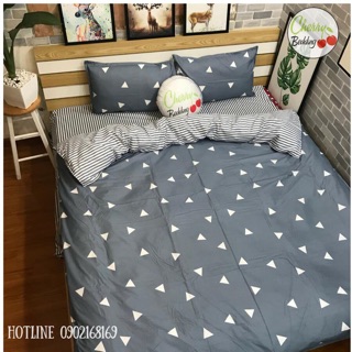 Màu mới về bộ chăn ga poly nhập