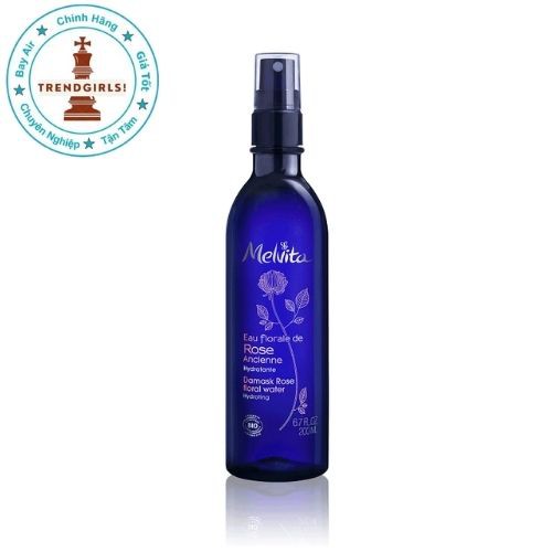 Nước hoa hồng/Toner Melvita Damask Rose Floral Water, Pháp (200ml)