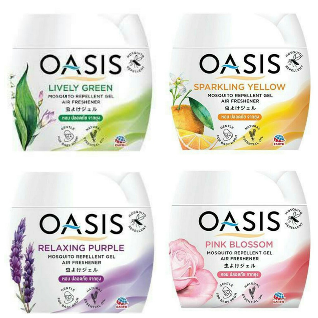 Sáp thơm đuổi muỗi OASIS 180g Thái Lan