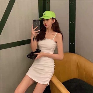 Váy 2 dây body zip zara