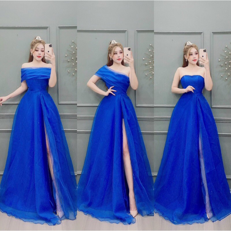 đầm maxi 3 in 1 . mua 1 mặc 3 kiểu ( ảnh thật 1000%)mới về