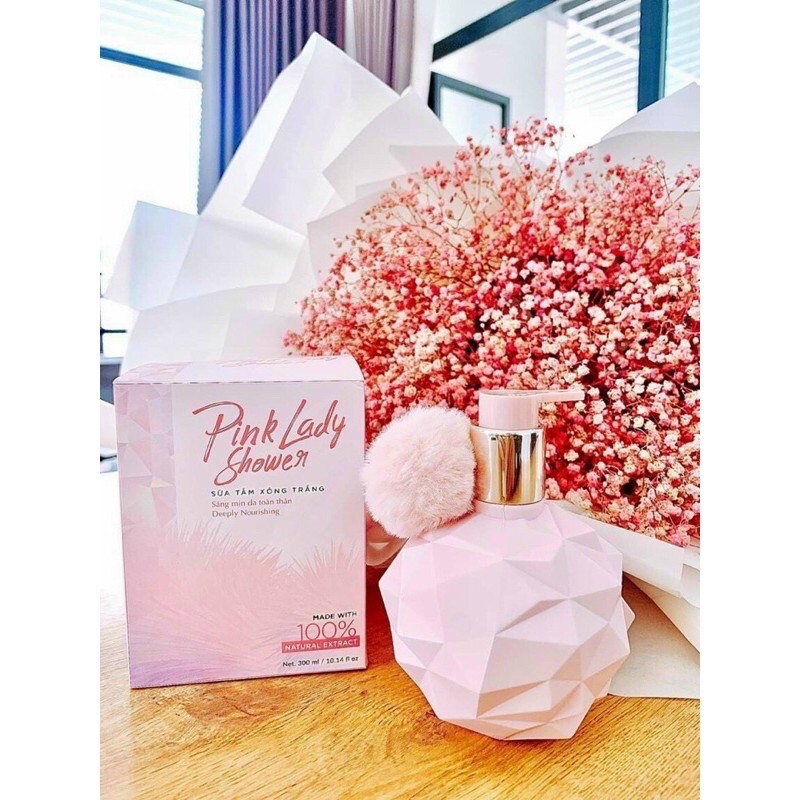 (Chính hãng) sữa tắm xông trắng pink lady 300ml + quà tặng deal | BigBuy360 - bigbuy360.vn