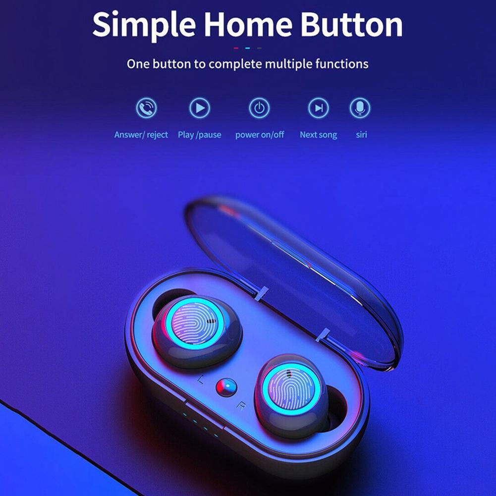 Tai Nghe Bluetooth 5.0 Không Dây W12 Tws Có Nút Bấm