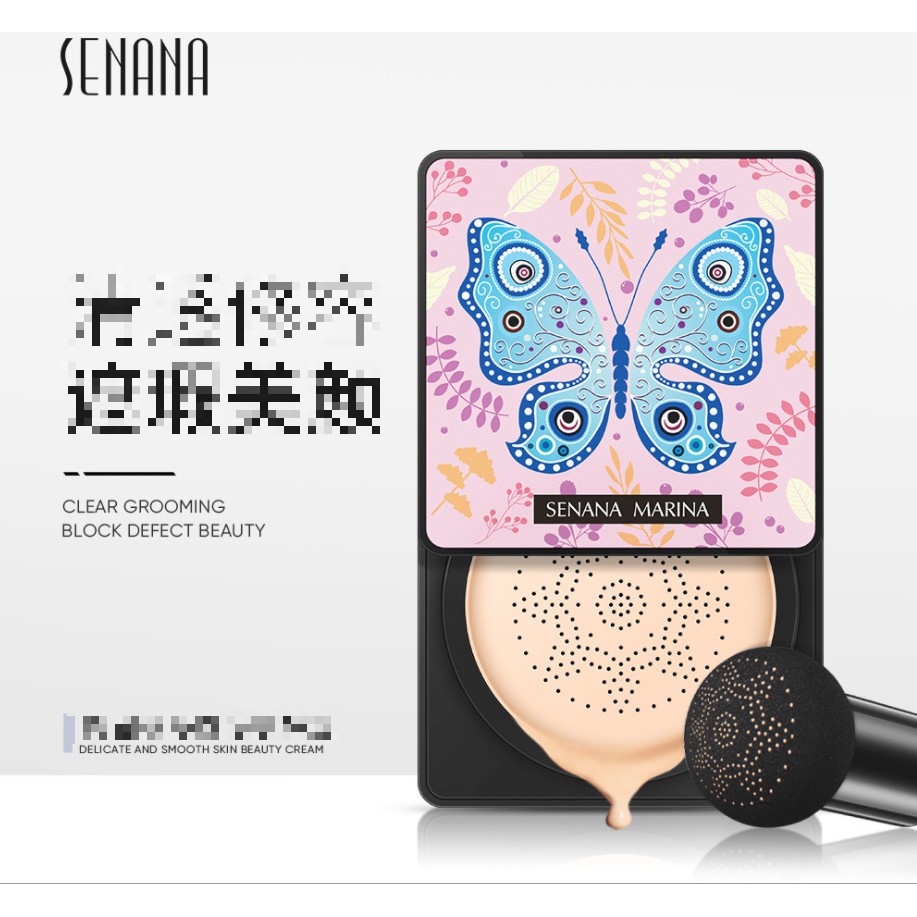 Cushion phấn nước SENANA hồng xinh nội địa chính hãng kèm cây tán phấn tiện lợi sỉ rẻ - GIÁ GỐC 12 | BigBuy360 - bigbuy360.vn