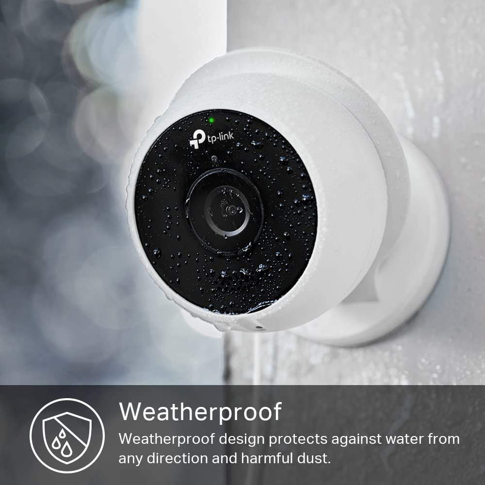 Camera an ninh ngoài trời TP-Link Kasa Cam Outdoor KC200, tích hợp báo động