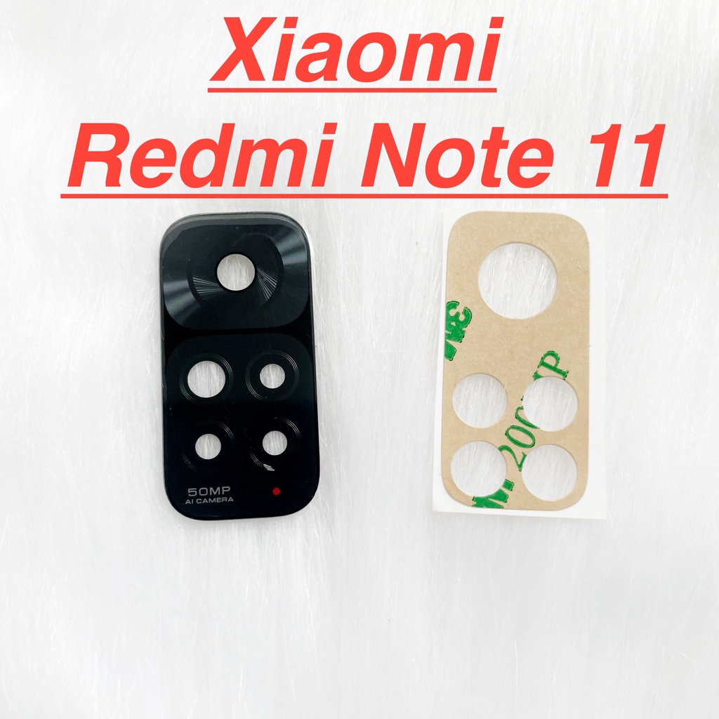 Mặt kính camera sau XIAOMI Redmi Note 11 dành để thay thế mặt kính camera trầy vỡ bể cũ linh kiện thay thế