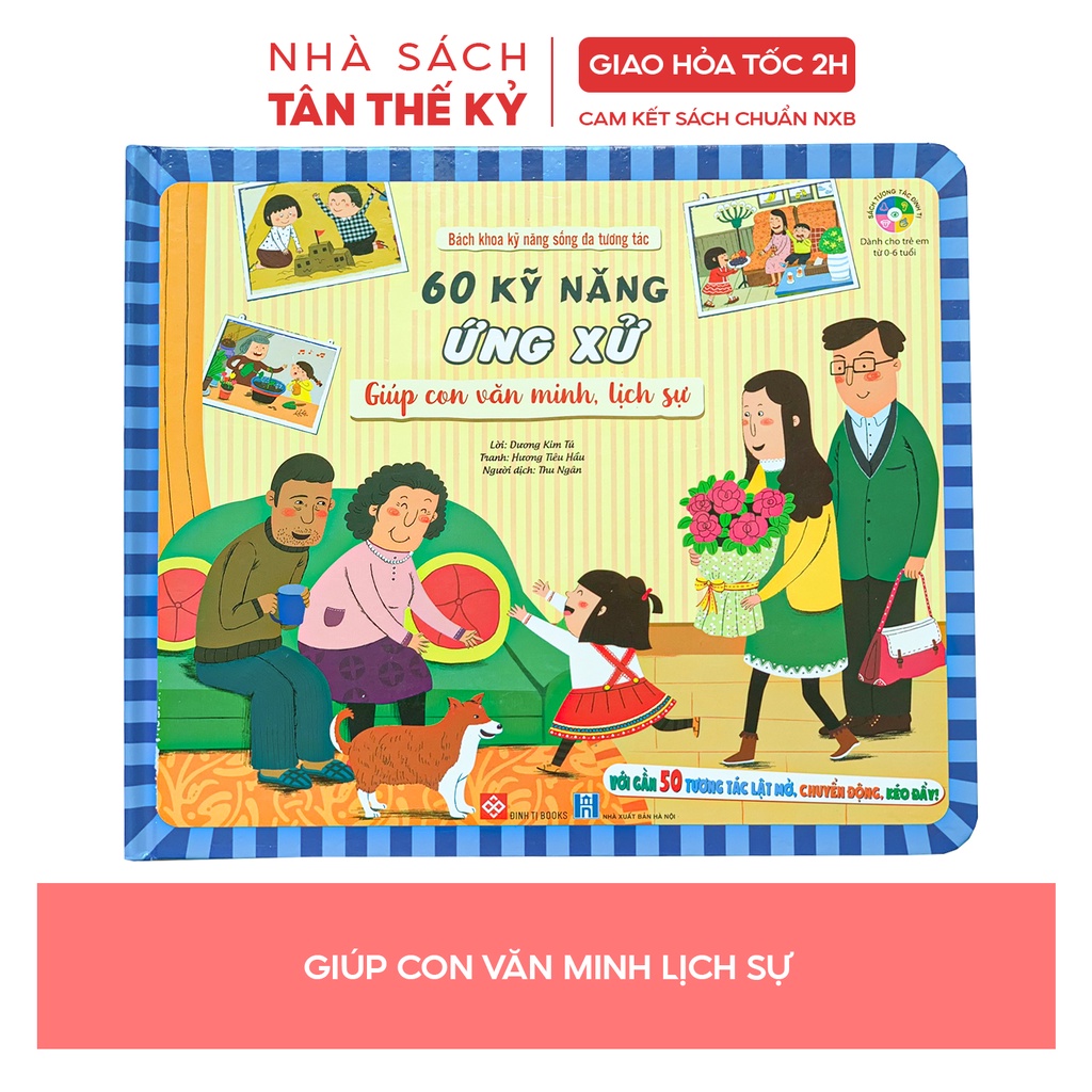 Sách - Bách khoa kỹ năng sống đa tương tác 60 bài học giúp bé ứng xử và tự bảo vệ bản thân (Bộ 2 cuốn)