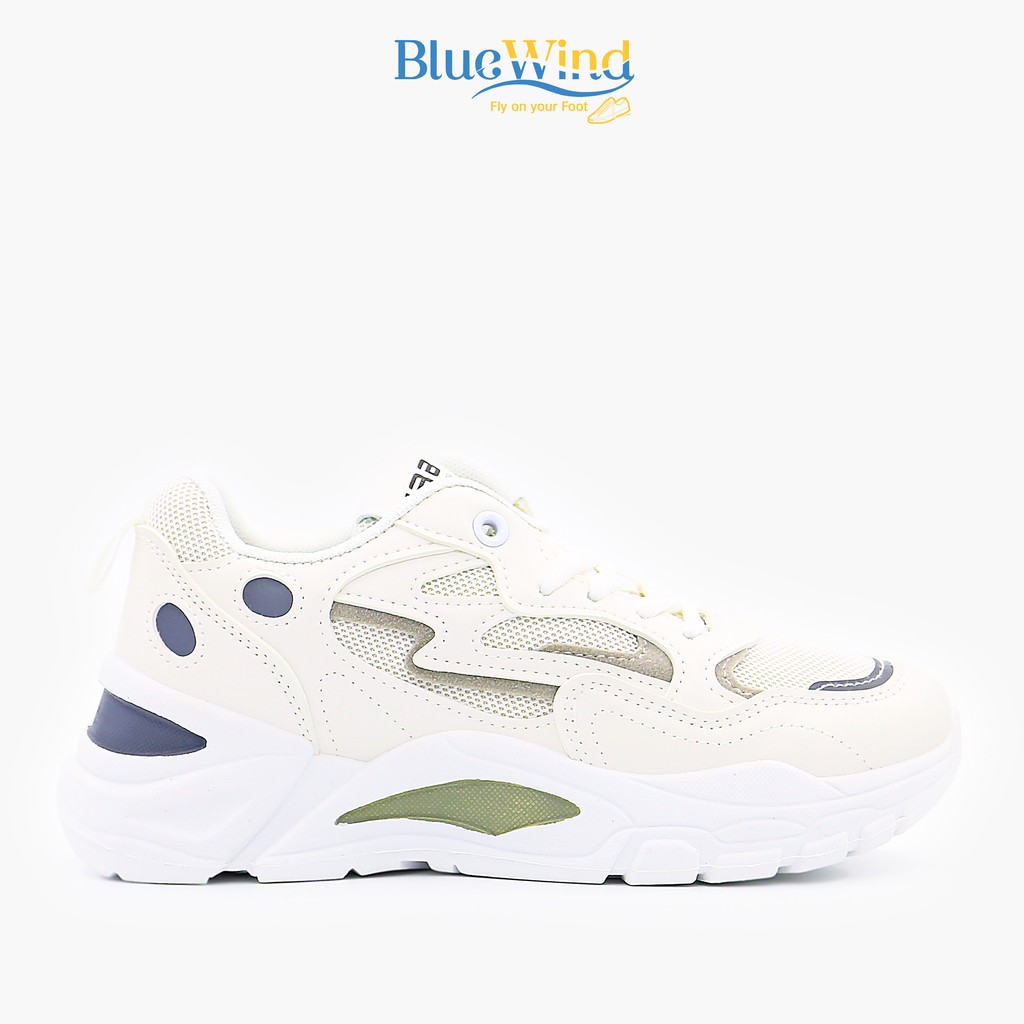 Giày Thể Thao Nữ Đế Cao Da Mềm Kiểu Dáng Hàn Quốc BLUEWIND 68750